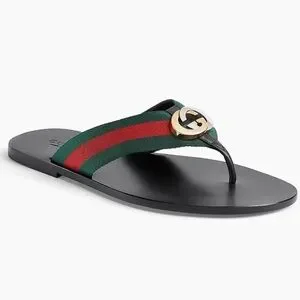 Gucci | Shoes | 67 Gucci Kika Thong Slides Flip Flops Mens  display picture 2